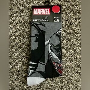 Marvel venom crew socks